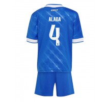 Real Madrid David Alaba #4 Koszulka Trzecia dzieci 2025-26 Krótki Rękaw (+ krótkie spodenki)